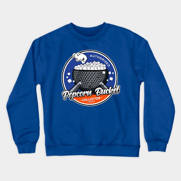 Popcorn Bucket Collector Corps Crewneck Sweatshirt by DeepDiveThreads